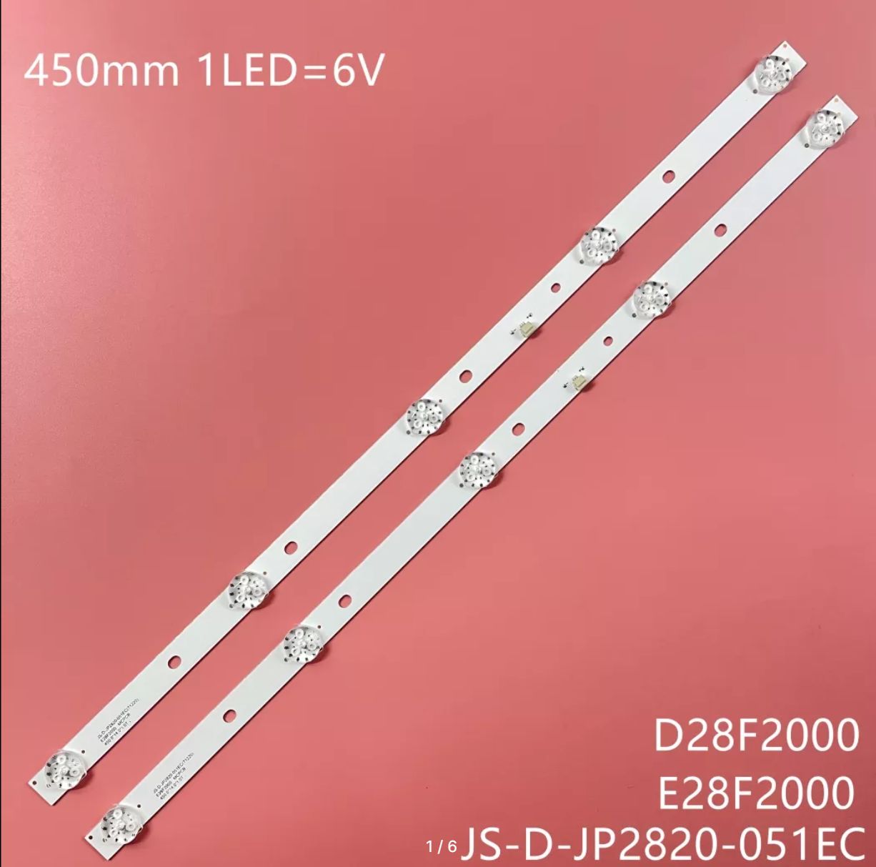 Подсветка для FUSION FLTV-30B100 FLTV-28C11, TELEFUNKEN TF-LED28S19, ORION OLT-30100, SHIVAKI STV-28LED20W, VEKTA LD-28SR4215BT, TCL LED28D2710; JS-D-JP2820-051EC (71220), MS-L0870