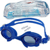 B31570 Очки для плавания детские (сине-белый) - изображение