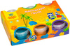 Песок для игры детский Мульти-Пульти Приключения Енота, с 2 формочками, ПН_15815, 6 цветов, 840 г Уцененный товар (№14) - изображение
