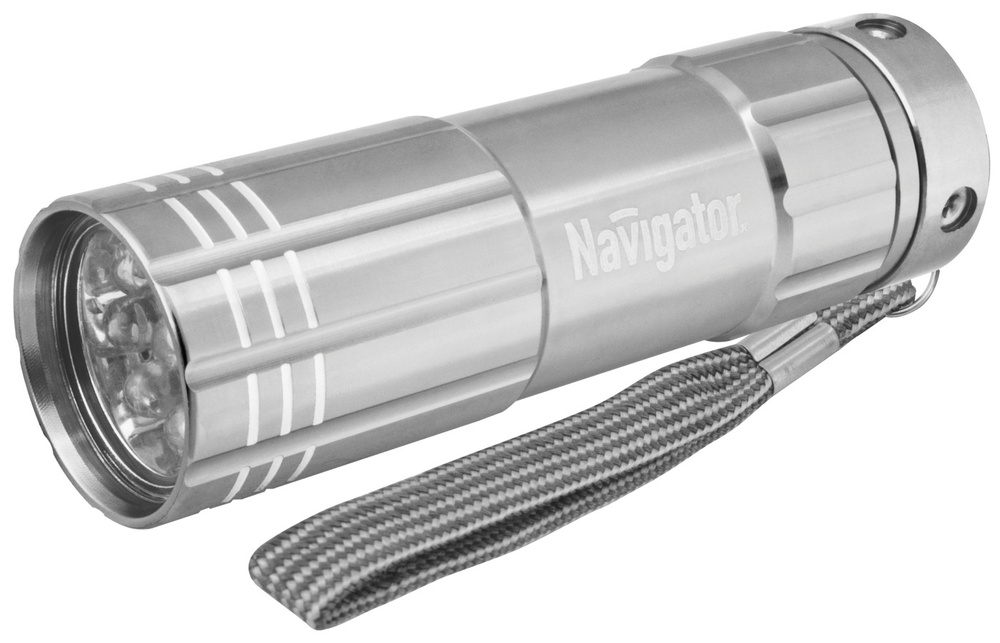 Фонарь Navigator 94 928 NPT-CM07-3АAA алюм.9LED, блист. #1
