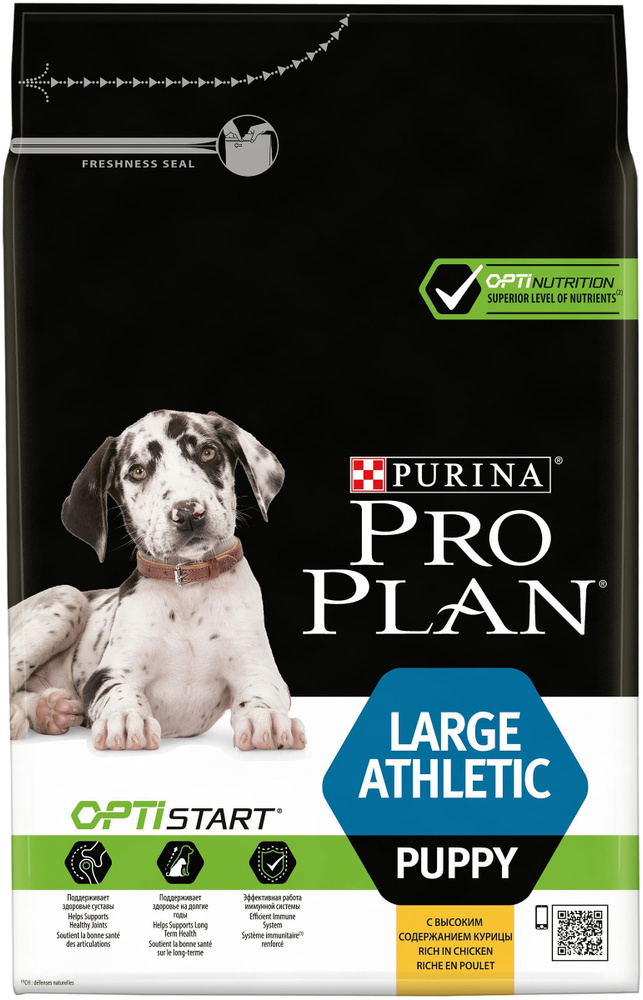 purina pro plan optistart large athletic puppy