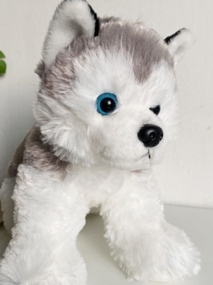 Мягкая игрушка Хаски плюшевая собака 20 см #1