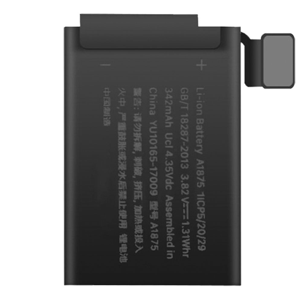 Аккумулятор (акб) RageX для смарт часов iWatch Series 3 GPS 42мм, 342 mAh, 3.82 V  #1