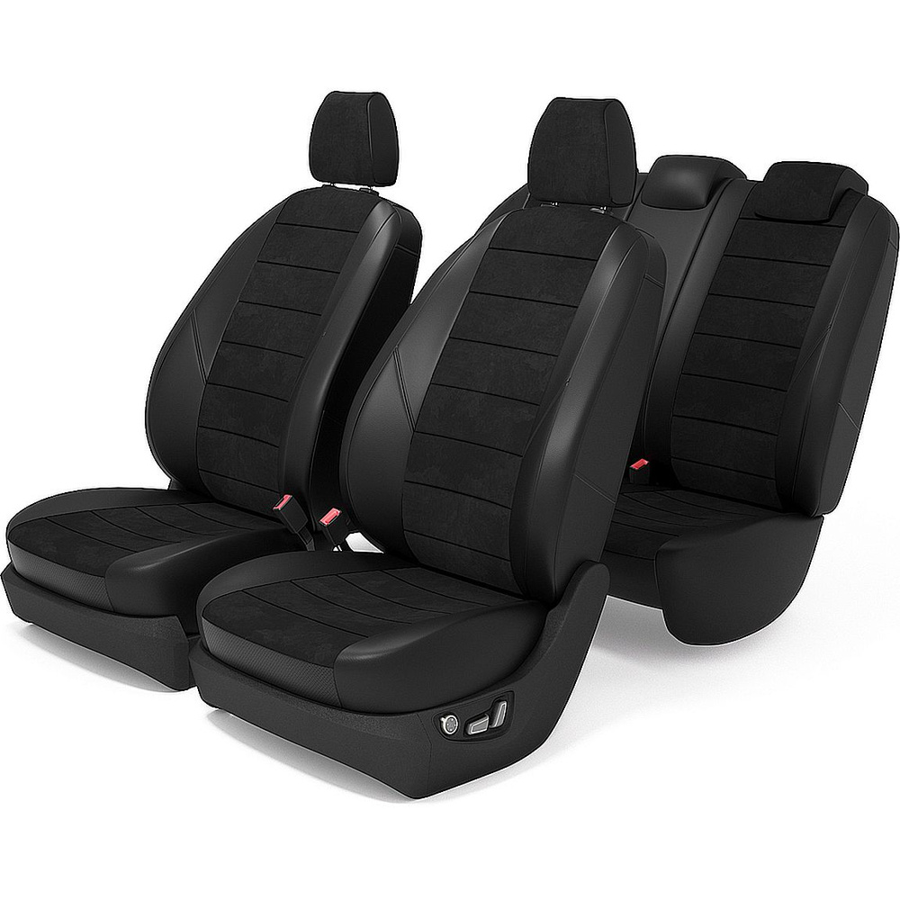 Комплект чехлов для Ниссан Террано (Nissan Terrano 3 2014-2016 ...