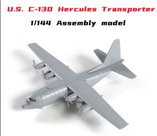 Сборная модель американского самолета Lockheed C-130 Hercules 1:144  #1