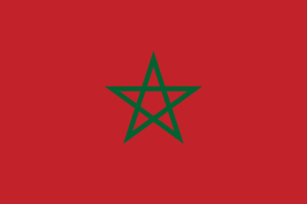 Флаг Марокко 80х120 см с люверсами #1