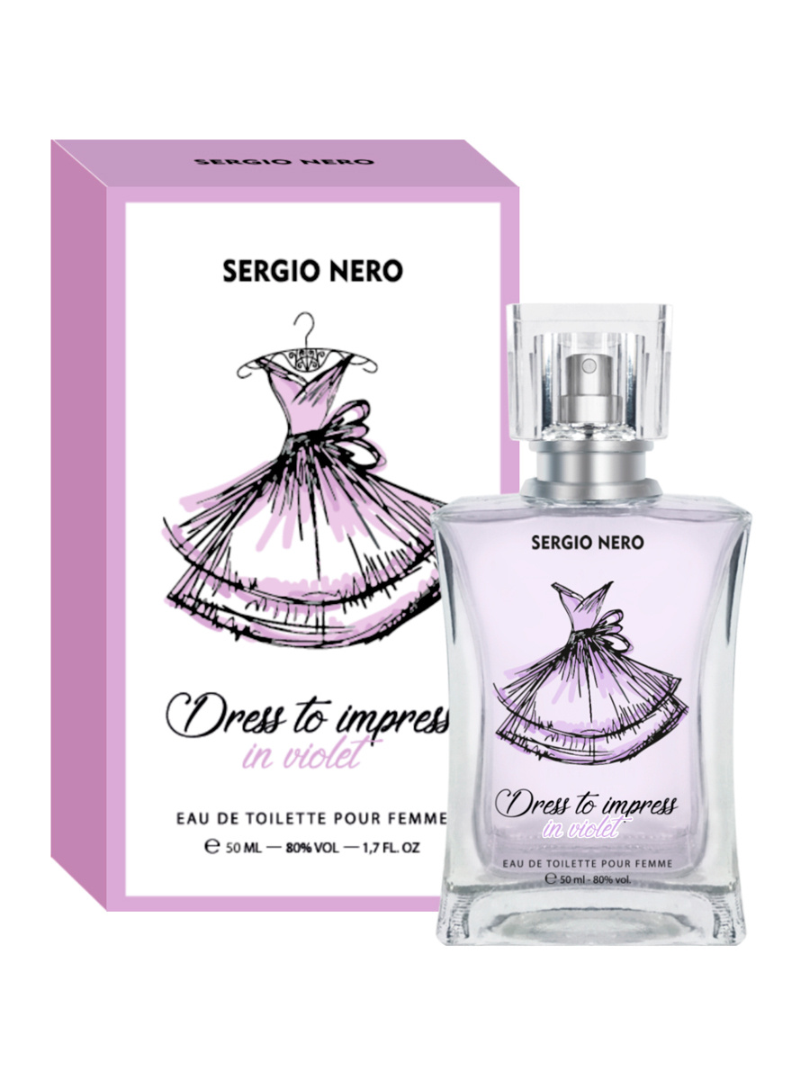 Sergio Nero Dress to impress in violet Туалетная вода 50 мл #1