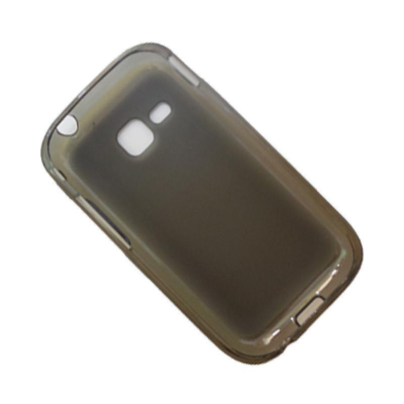 Чехол для Samsung C3310/C3312 силиконовый матовый <серый> #1