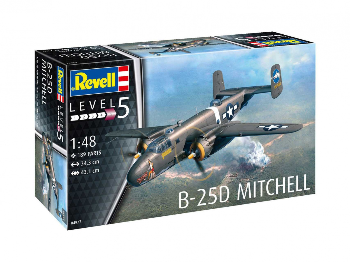 Модель для сборки Revell Американский бомбардировщик B-25D Митчелл ...