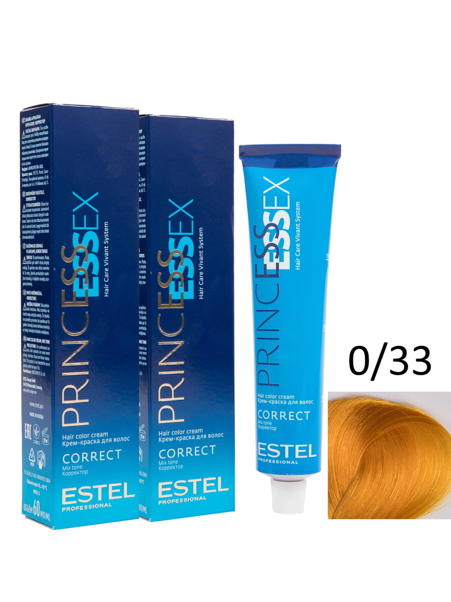 Estel professional Princess Essex Corrector цветная крем-краска для волос, 60 мл