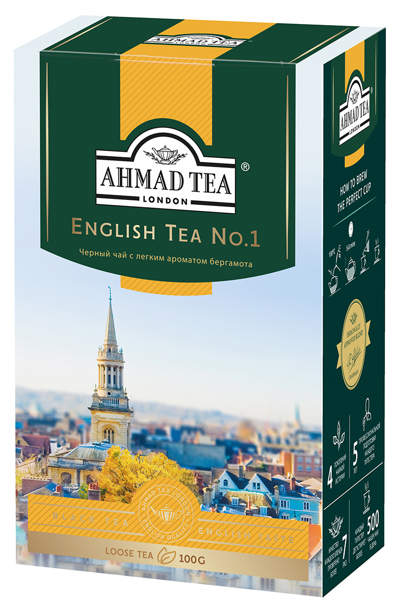 Чай листовой черный Ahmad Tea English Tea No.1, 100 г #1