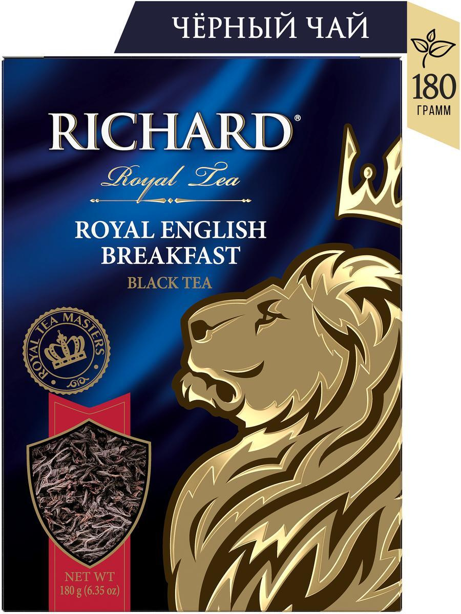 Чай RICHARD "Royal English Breakfast" черный листовой  180 г #1