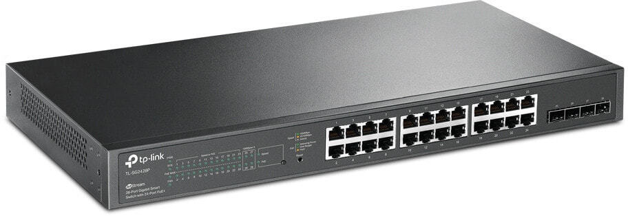 Tp Link Tl Sg2428p Setevoj Kommutator Gigabit Ethernet 10 100 1000 Chernyj Pitanie Po Ethernet Poe Kupit V Internet Magazine Ozon S Bystroj Dostavkoj