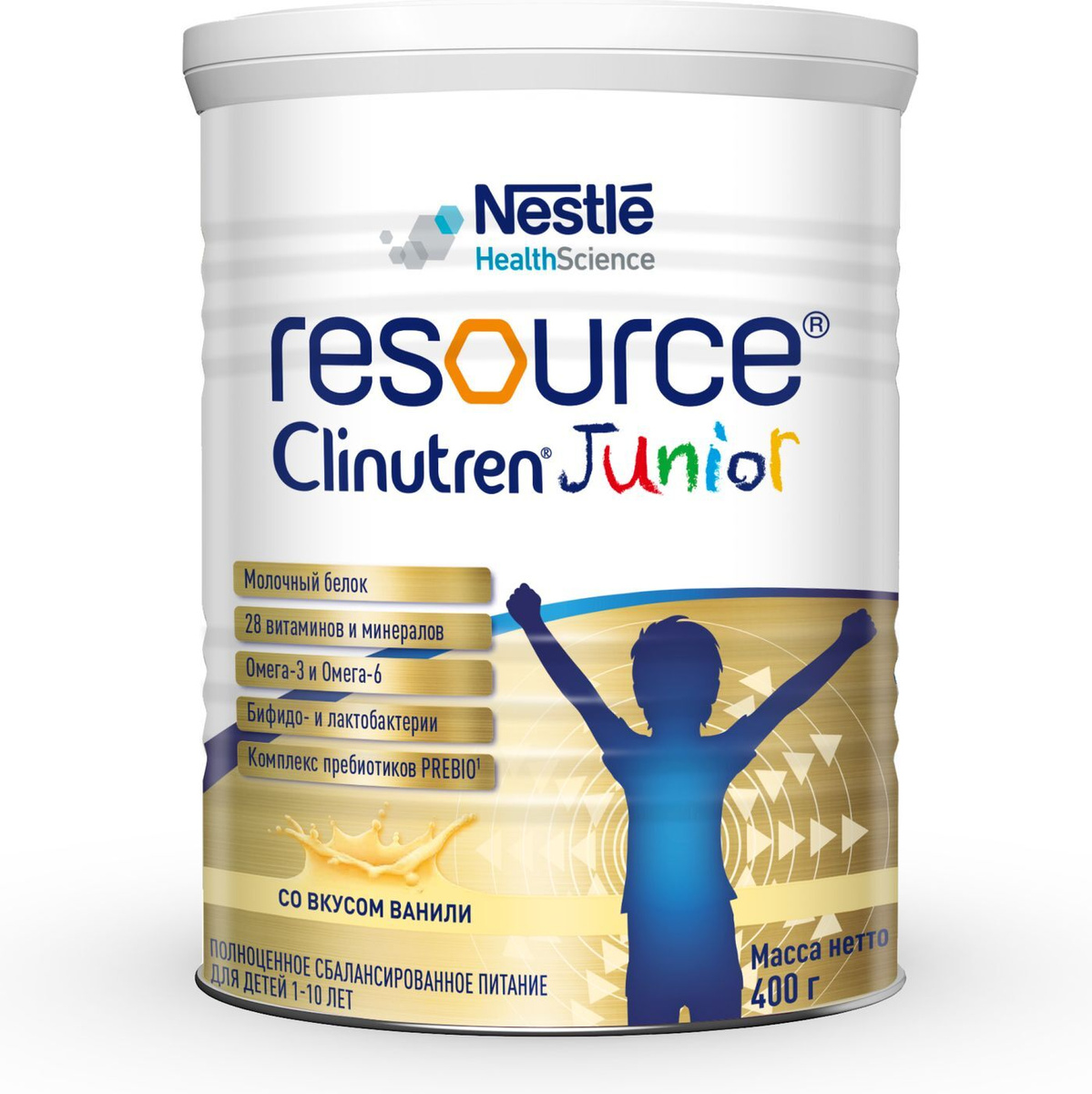 Молочная смесь Nestle Resource Clinutren Junior 3, с 12 месяцев, 400 г #1