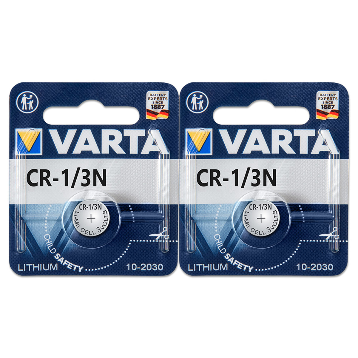 Батарейка CR1/3N (2L76, DL1/3N) 3V Varta, 2 шт. — купить в интернет ...