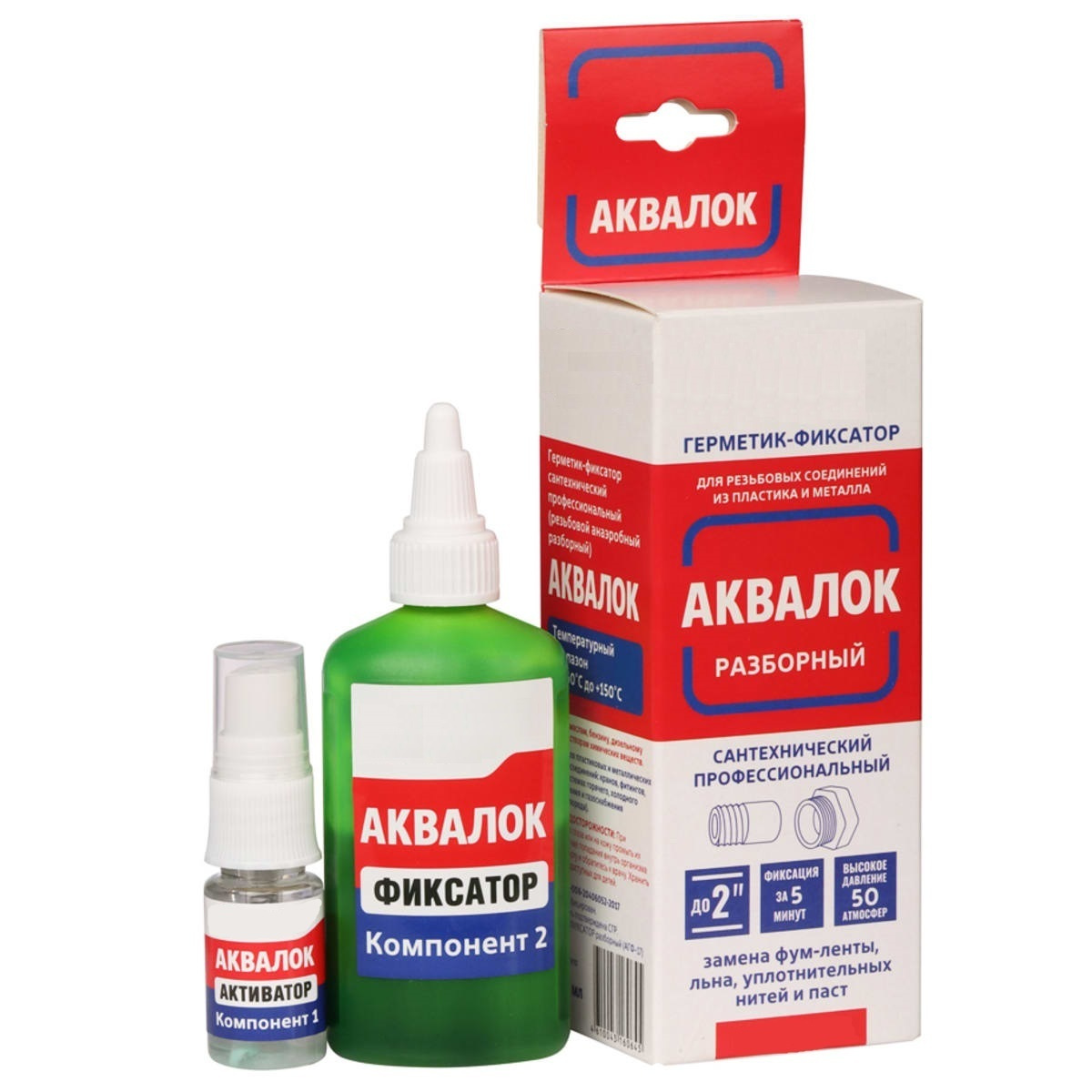 Паста уплотнительная Аквалок для резьбовых соединений, 60 мл - купить в ...