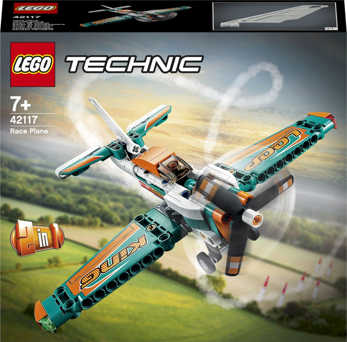 lego technic race plane 42117