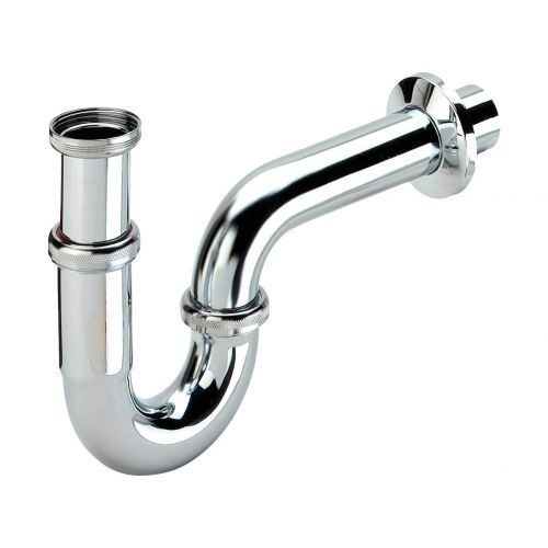 Сифон для раковины Viega трубный 32 мм, хром (305611) - купить по ...