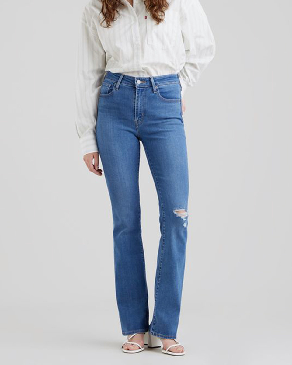 high rise bootcut levi's