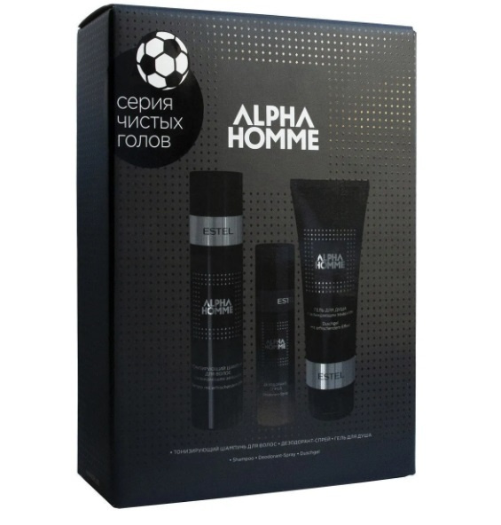 ALPHA HOMME Estel professional Набор для мужчин (шампунь 250, гель для ...
