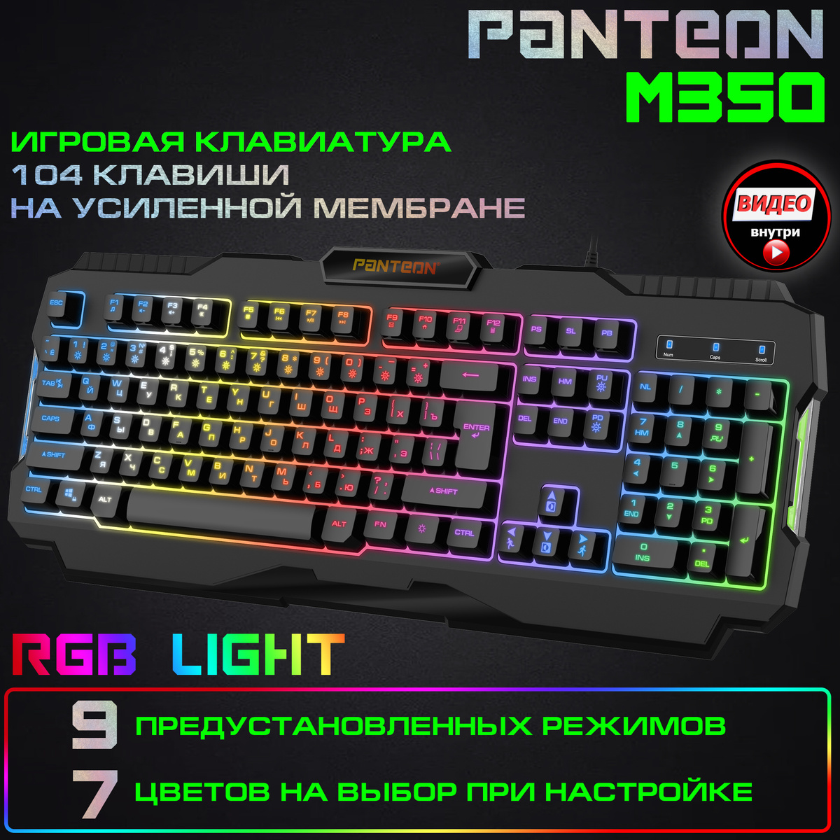 Клавиатура panteon m250 как настроить