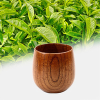 Кружка-стакан/ Чашка деревянная/Деревянная посуда. Спонсорские товары