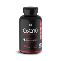 Sports Research Коэнзим Q10, 100 мг, CoQ10, (120 капсул). Спонсорские товары