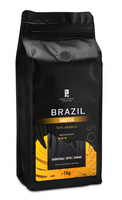 Кофе в зернах 1 кг ENJOY COFFEE TOGETHER Бразилия Сантос (Brazil Santos)/ 100% арабика/ кофе в зернах 1 кг/ Zip-Lock/ зерновой кофе 1 кг/ свежая обжарка/ 1 кг/ зерновой/ кофе для кошемашины/ для турки/ для френчпресса/ эспрессо/ натуральный/ со скидкой. Спонсорские товары