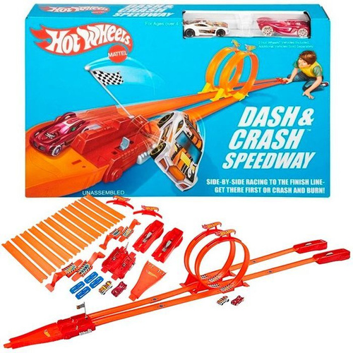 hot wheels dash and crash