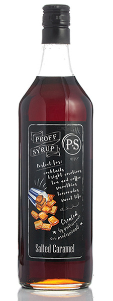 Сироп для кофе, коктейлей и лимонада Карамель соленая ProffSyrup 1 л в ...