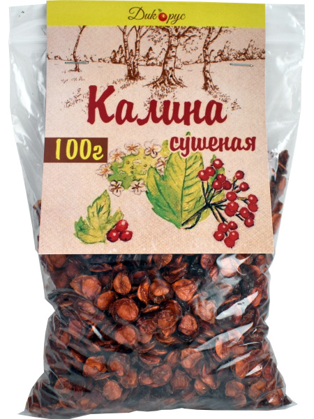 Сушеная калина 100 гр, понижает давление, сбор 2023 года - купить с ...