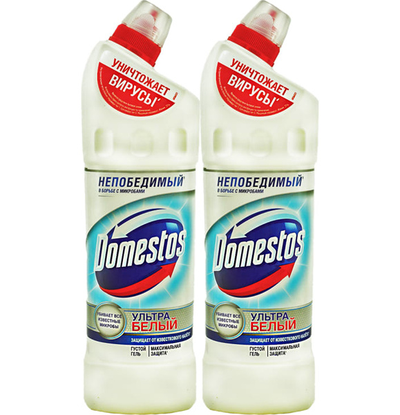 Средство для уборки туалета 1 л domestos доместос эксперт сила 7 ультра белый