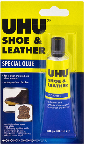 UHU Клей Schuh & Leder 33 мл 30 г, 1 шт. - купить с доставкой по ...