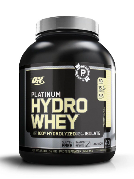 Изолят протеина Optimum Nutrition Platinum HydroWhey 1600 гр Velocity ...