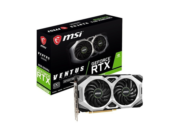 Видеокарта MSI GeForce RTX 2060 SUPER, 8 ГБ GDDR6, GDDR6 - купить по ...