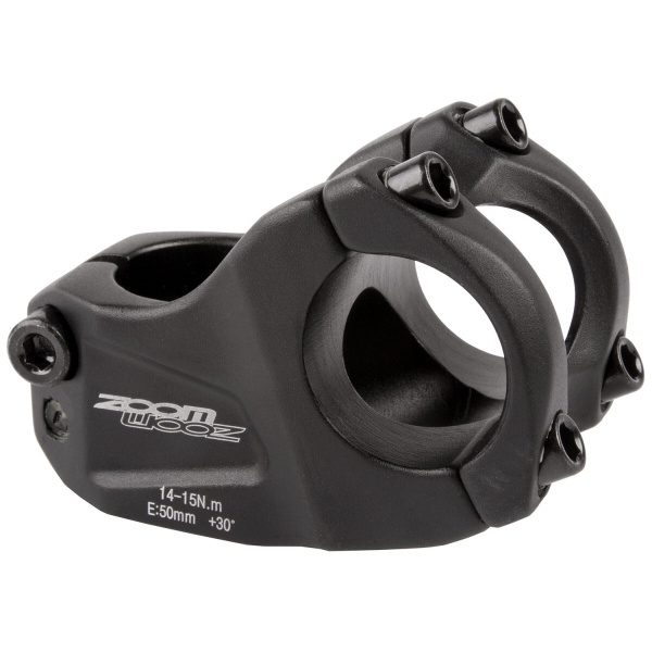 Вынос руля ZOOM DOWNHILL внешний, нерегул., 1 1/8", 50мм./+30, для руля ...