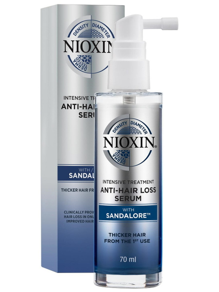 Nioxin Сыворотка для волос, 70 мл - купить с доставкой по выгодным ...