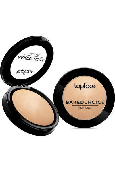 Запеченная пудра Topface Baked Choice, пудра для лица, Натурально ...