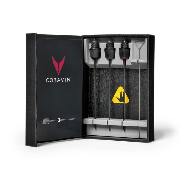 Набор для вина Coravin из трех игл Standart, Faster, Vintage купить на ...
