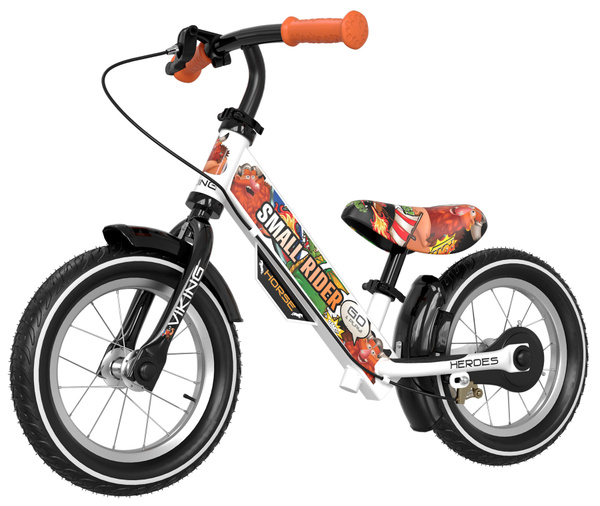 Беговел Small Rider Cartoons Deluxe, надув.кол., алюм.рама, руч.+нож ...