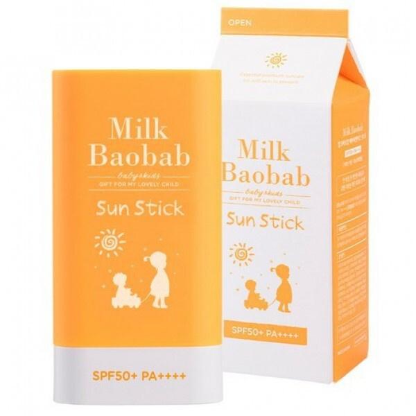 Milk Baobab Baby&Kids Sun Stick Cream детский солнцезащитный стик SPF50 ...