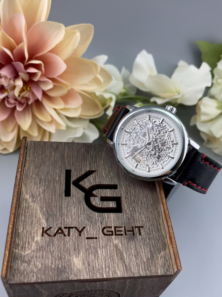 Механические наручные часы скелетон Katy_Geht - купить с доставкой по ...