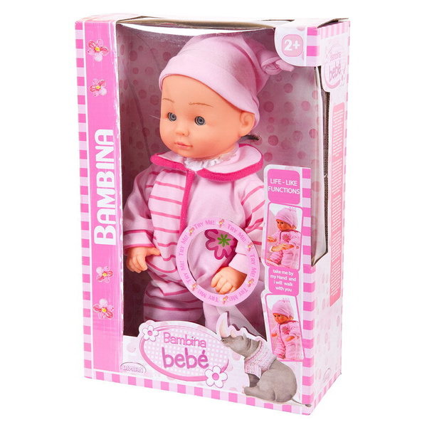 Кукла DIMIAN Bambina Bebe Пупс Первые шаги 33 см - купить с доставкой ...