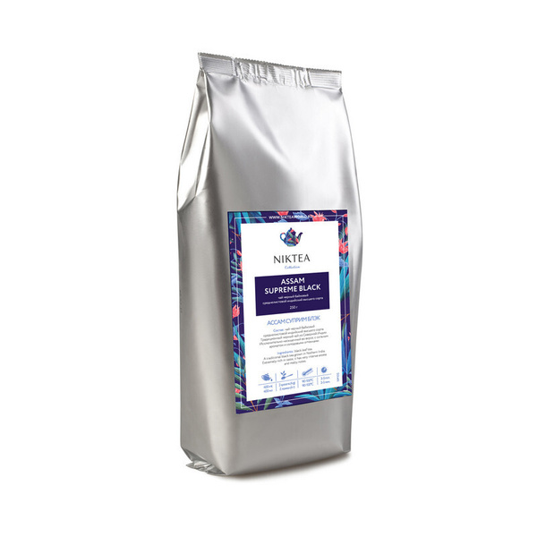 Чай Niktea Assam Supreme Black черн.байховый, 250г - купить с доставкой ...