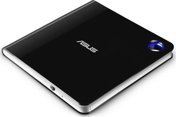 Привод Blu-Ray-RW Asus SBW-06D5H-U черный/серебристый USB3.0 slim ultra ...