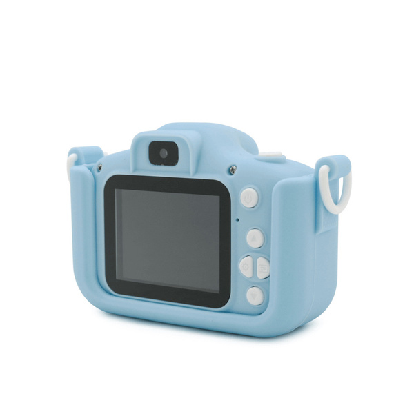 Детский фотоаппарат Kids Camera X5S (голубой) с селфи камерой - купить ...