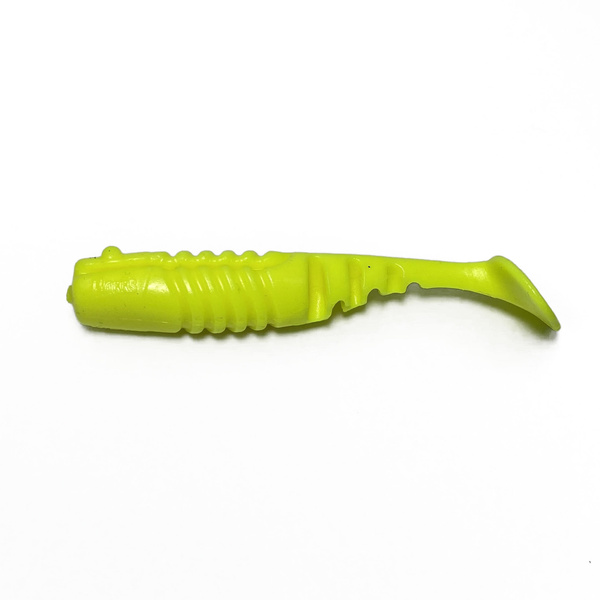 Силиконовые приманки Manns Samba 8 см. цвет 02. Плавающая, Лимонный ...