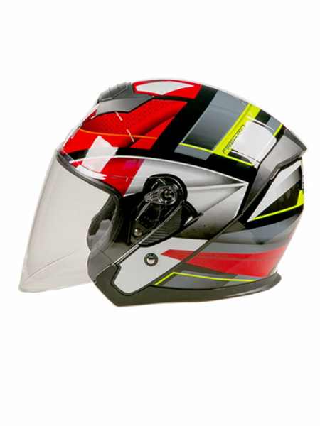 AiM Шлем JK526 Red/Grey/Black M - купить с доставкой по выгодным ценам ...