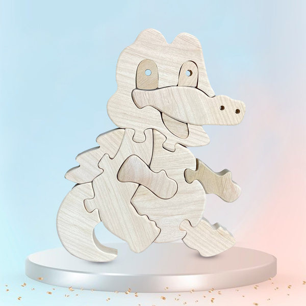 Головоломка для детей Веселый крокодил Детская Логика - купить с ...