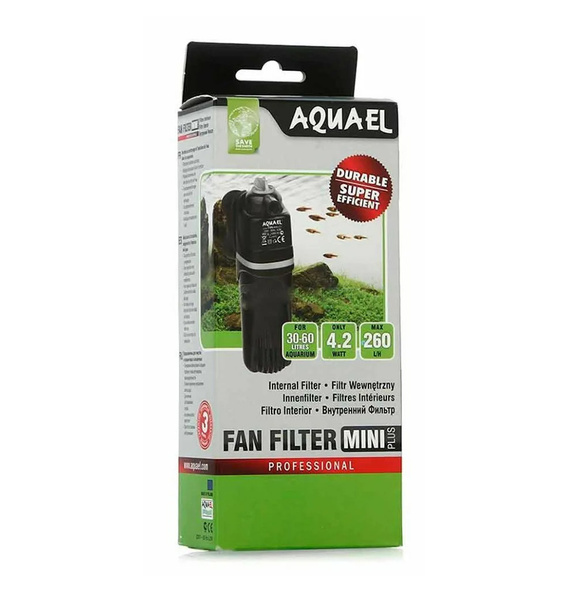 Aquael помпа, FAN-MINI PLUS, 1/30, 30-60 л - купить с доставкой по ...